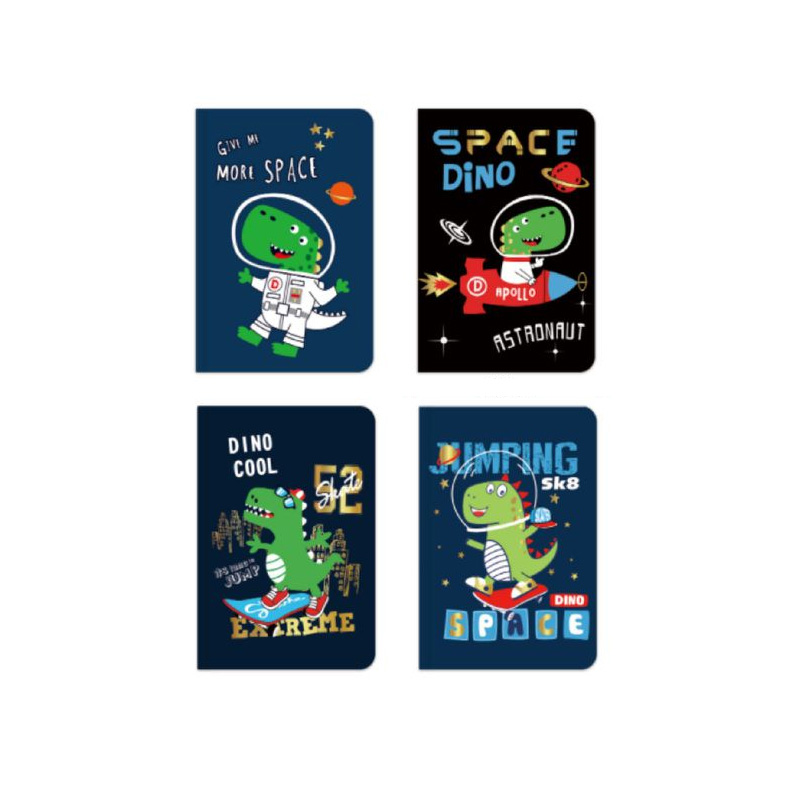 Libretas pequeñas A7 Dino Space