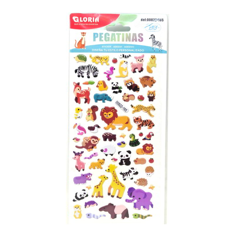 Pegatinas 3D Animales Ref. 00822-165