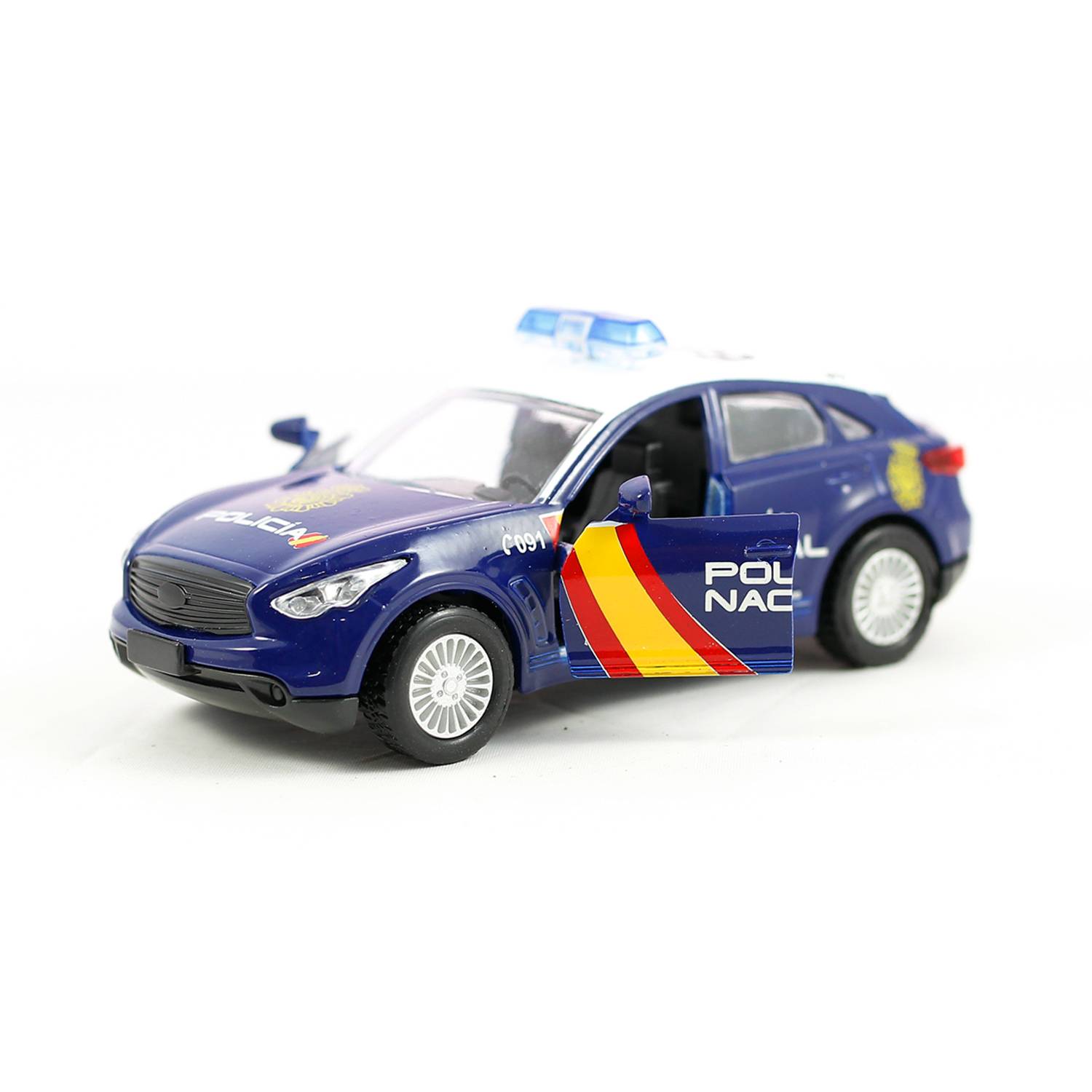 Miniatura coche Policía Nacional GT-0233 - Kilumio