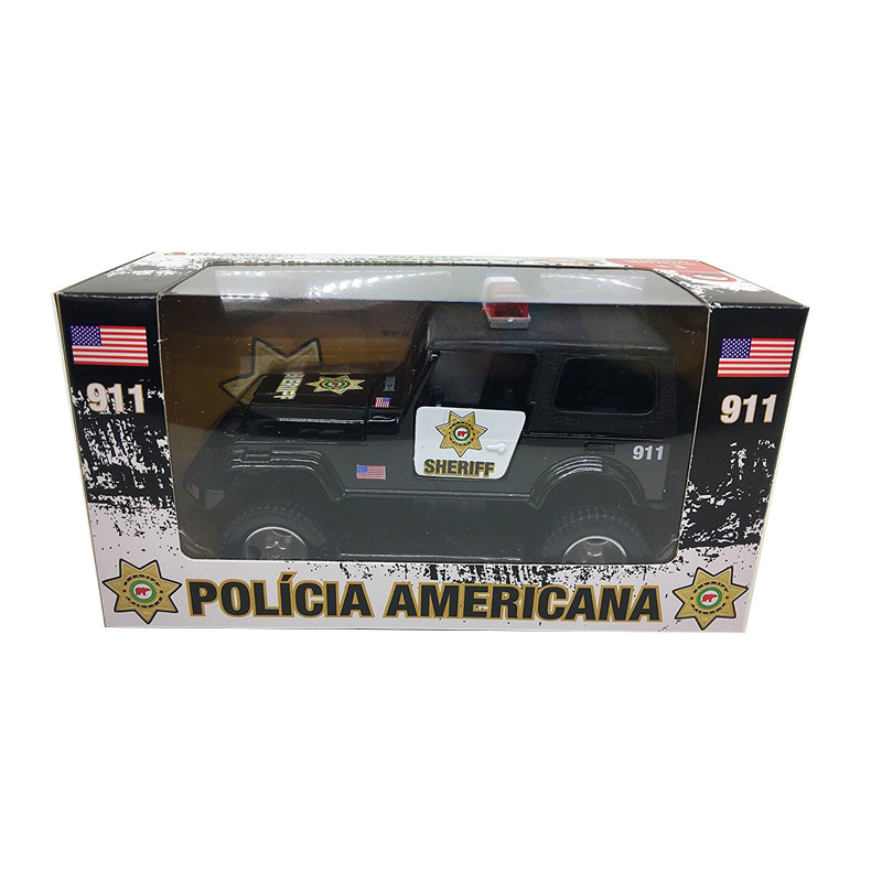 Miniatura coche Policía Americana GT-1011