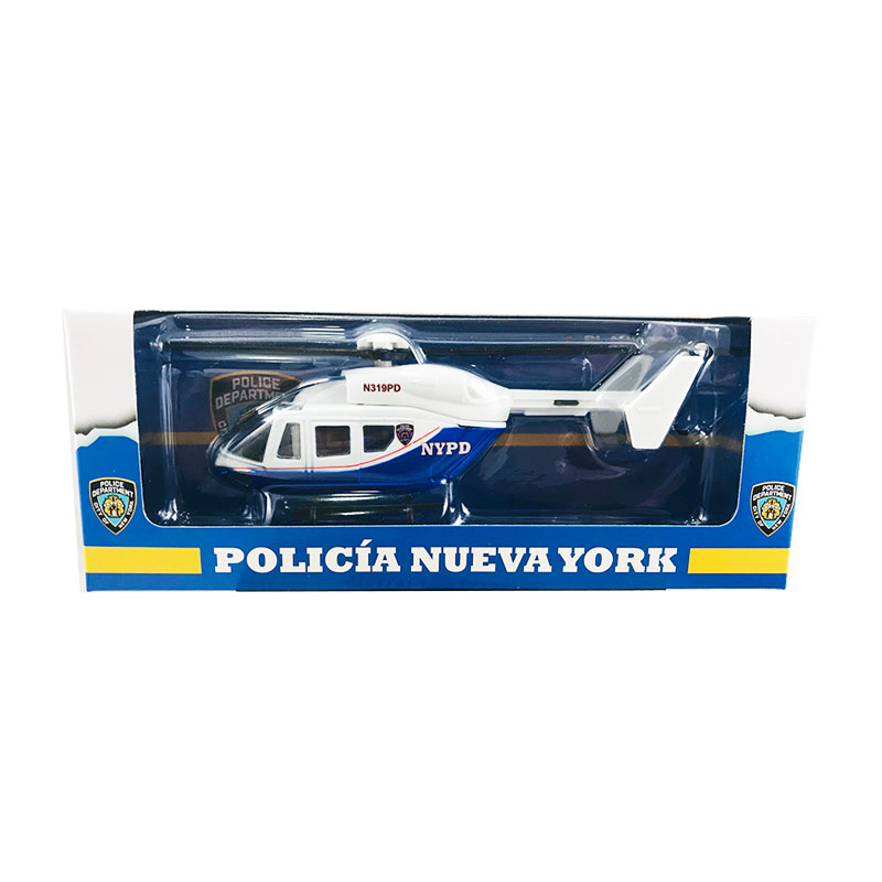Miniatura helicóptero Policía Nueva York GT-3839