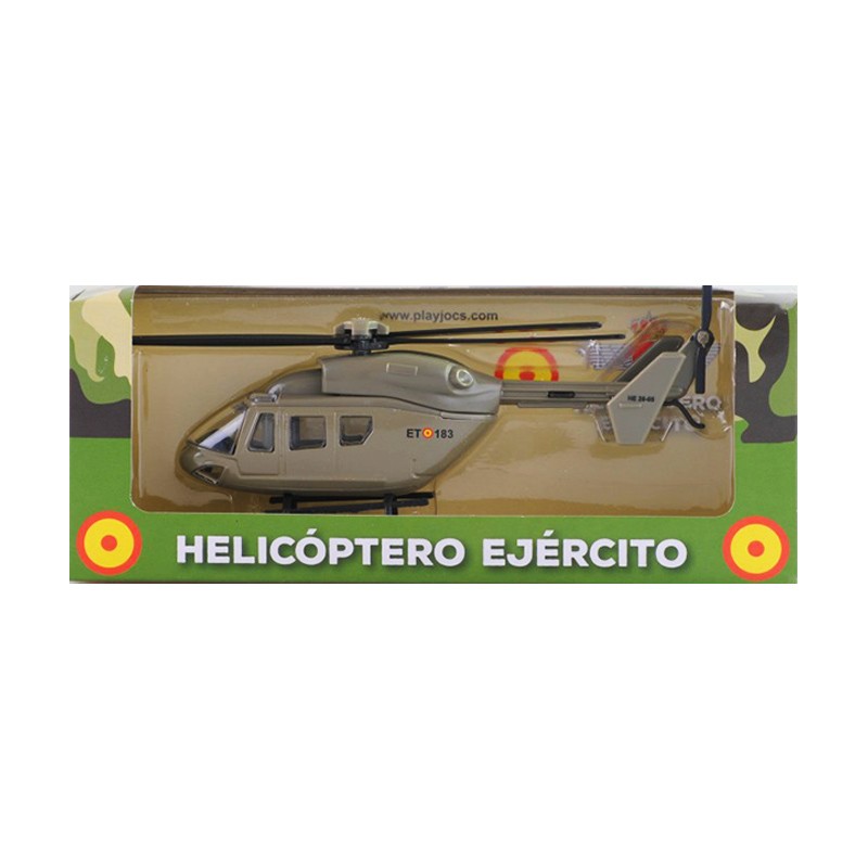 Miniatura helicóptero Ejército Español GT-3894 - marrón