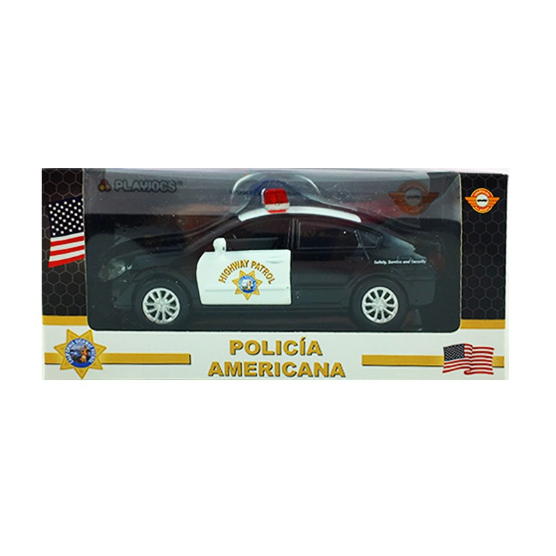 Miniatura coche Policía Americana GT-3912