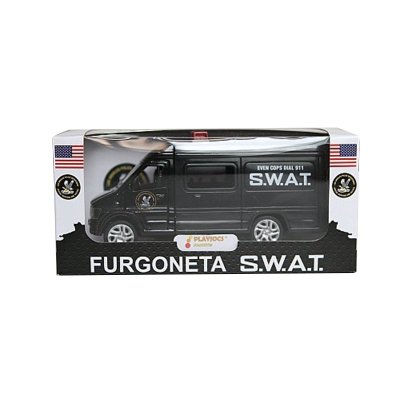 Wholesaler of Miniatura furgoneta SWAT GT-3929