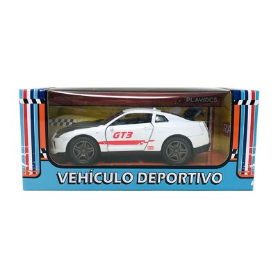 Wholesaler of Miniatura vehículo deportivo clásico Racing GT-8020 - blanco