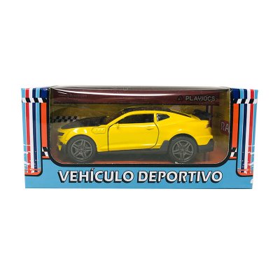 Wholesaler of Miniatura vehículo deportivo clásico Racing GT-8020 - amarillo