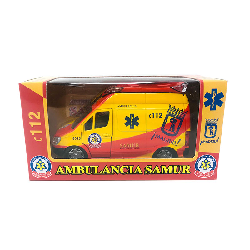Miniatura vehículo ambulancia Samur GT-8035