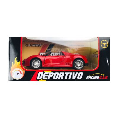 Wholesaler of Miniatura vehículo deportivo descapotable Racing Car GT-8084 - rojo