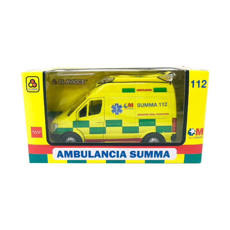Miniatura vehículo Ambulancia SUMMA GT-8104