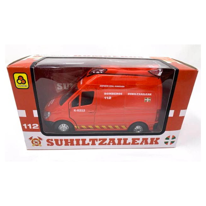 Distribuidor mayorista de Miniatura vehículo Bomberos 112 Suhiltzaileak GT-8106