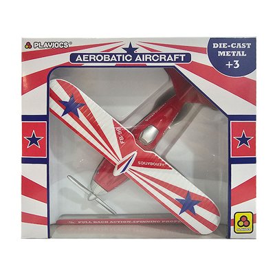 Miniatura avión Aerobatic Aircraft GT-8158 - rojo