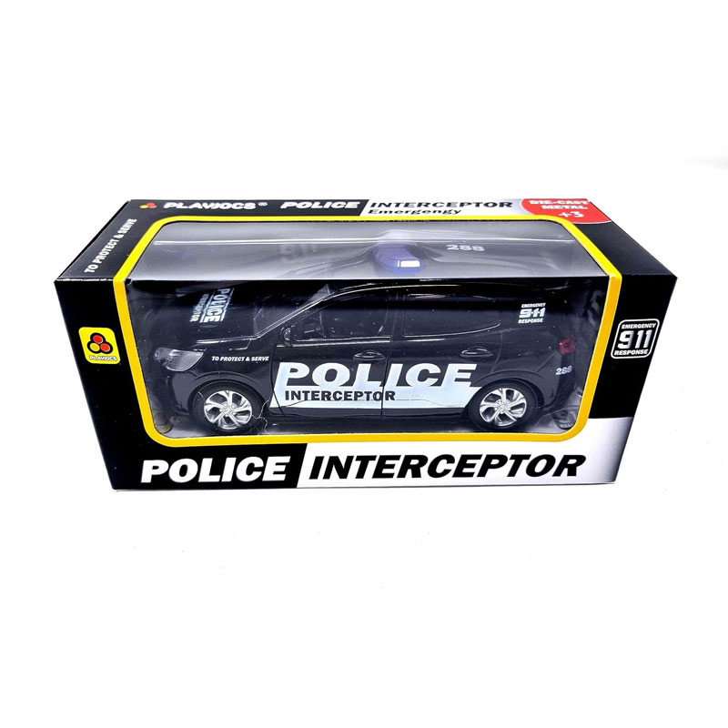 Miniatura vehículo Police Interceptor GT-8176