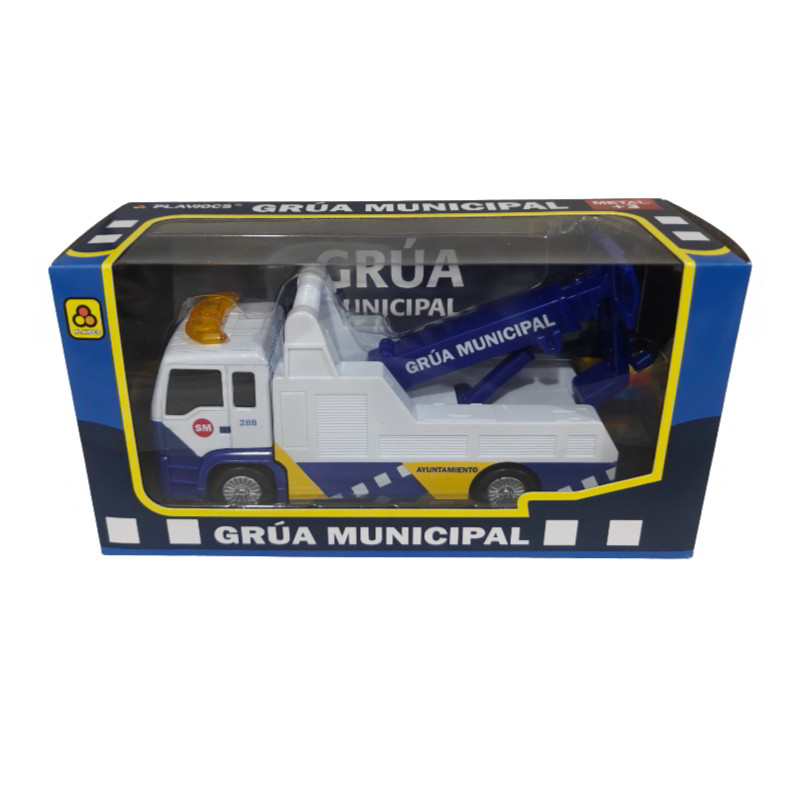 Miniatura vehículo Grúa Municipal GT-8207