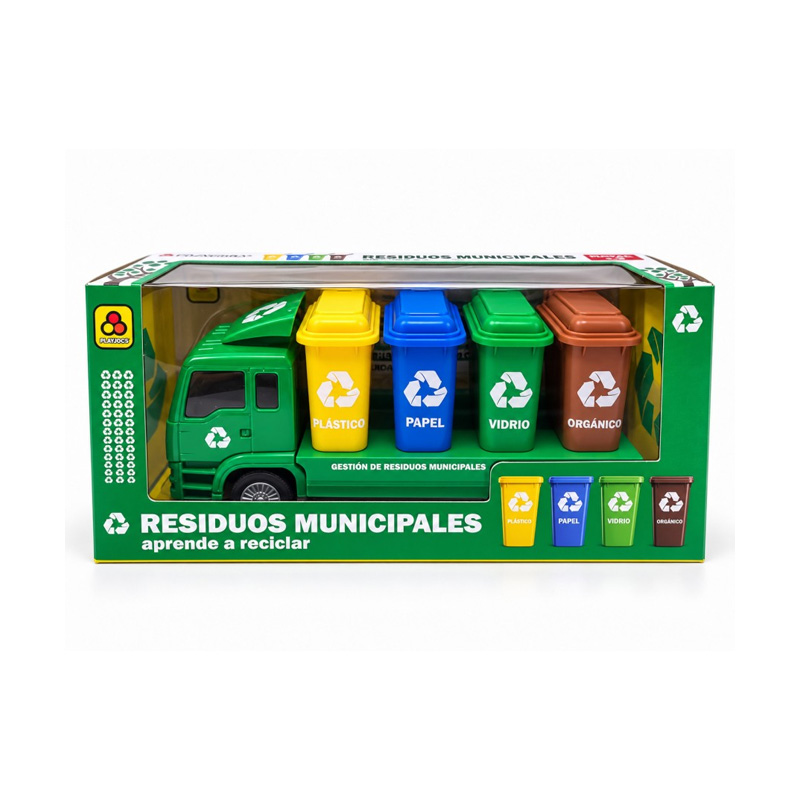 Miniatura vehículo Residuos Municipales GT-8208