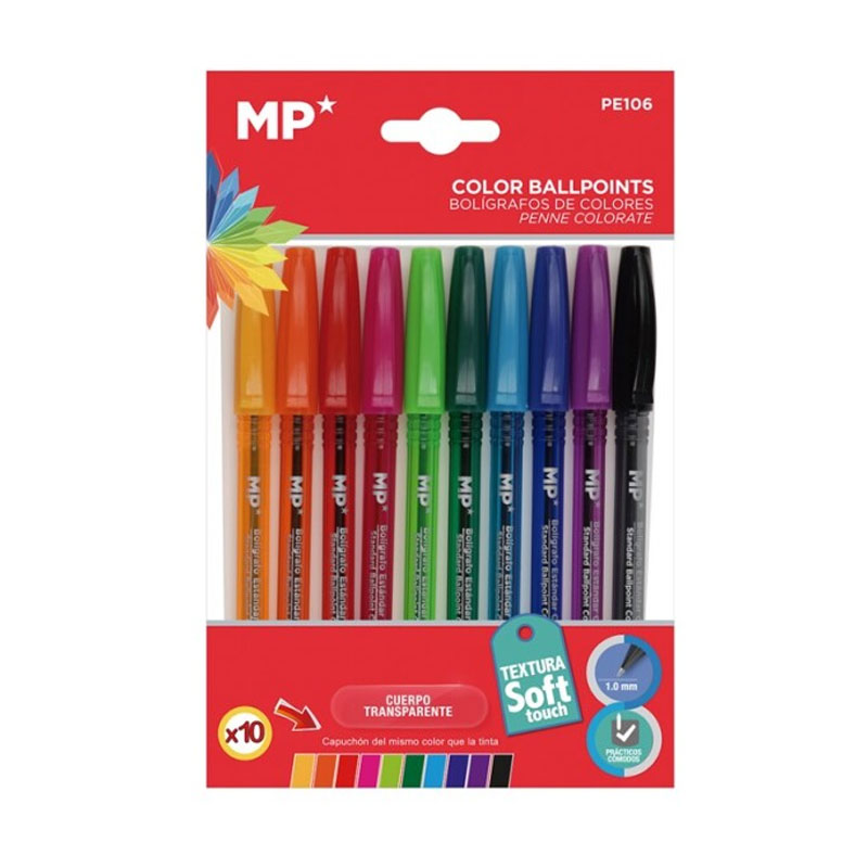 Distribuidor mayorista de Set de 10 bolígrafos de colores