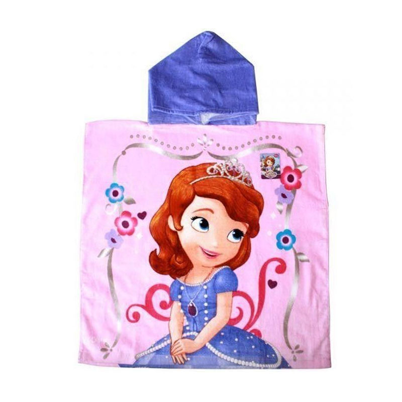Distribuidor mayorista de Poncho toalla con capucha Princesa Sofia