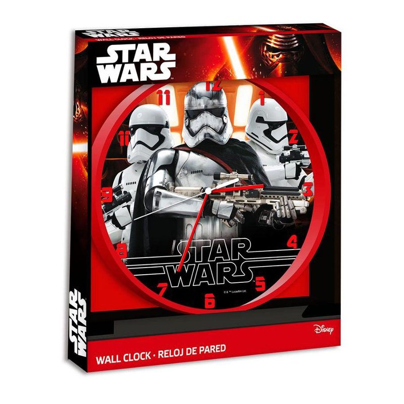 Distribuidor mayorista de Reloj Pared de Star Wars VII Troopers