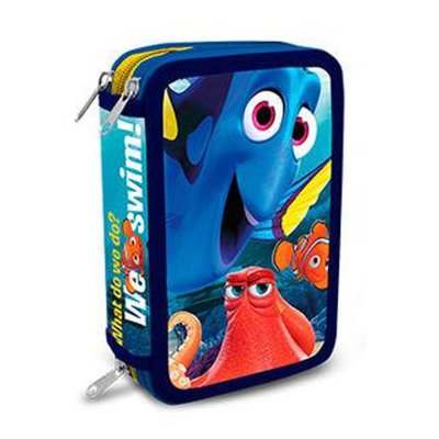 Wholesaler of Triple pencil case Finding Dory