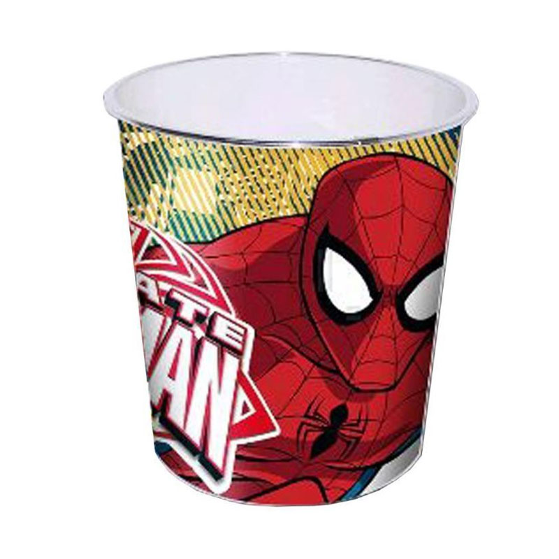 Papelera plástico Spiderman 23cm 批发