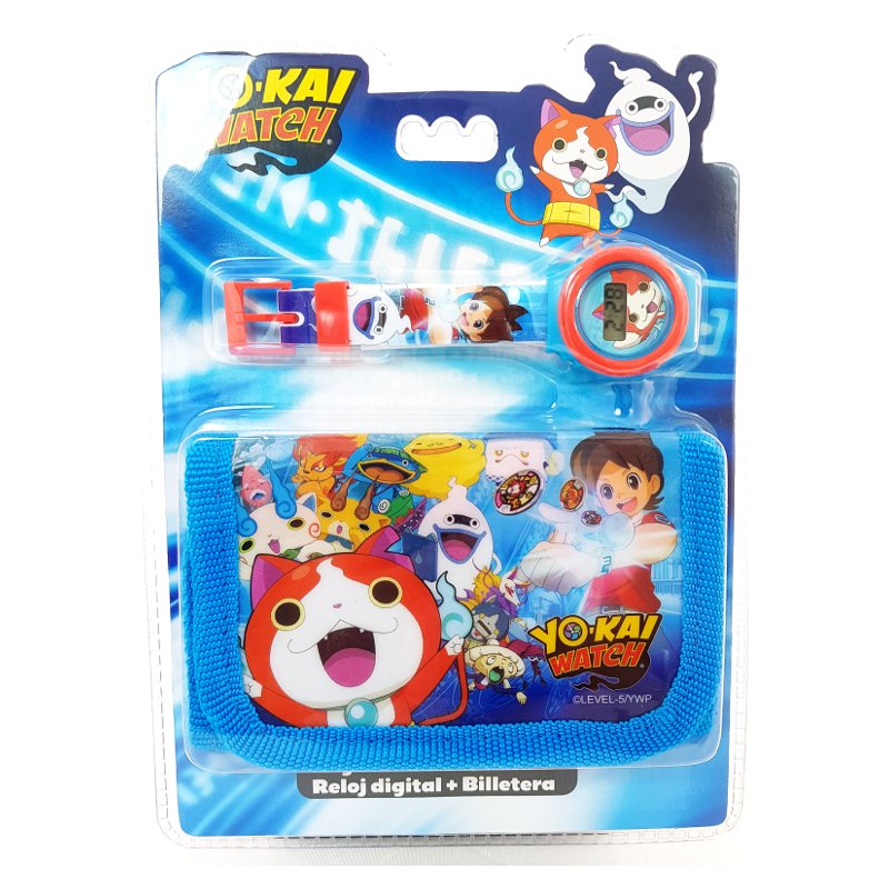Distribuidor mayorista de Set reloj digital y billetera de Yokai Watch