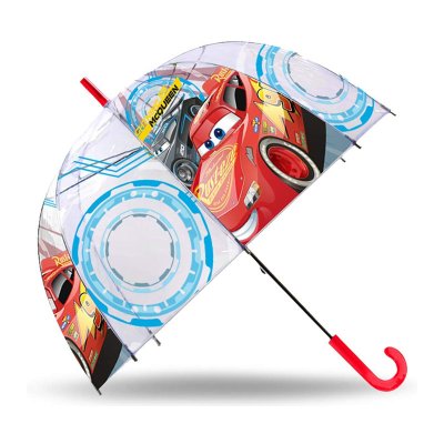 Paraguas manual transparente Cars Disney 48cm 批发