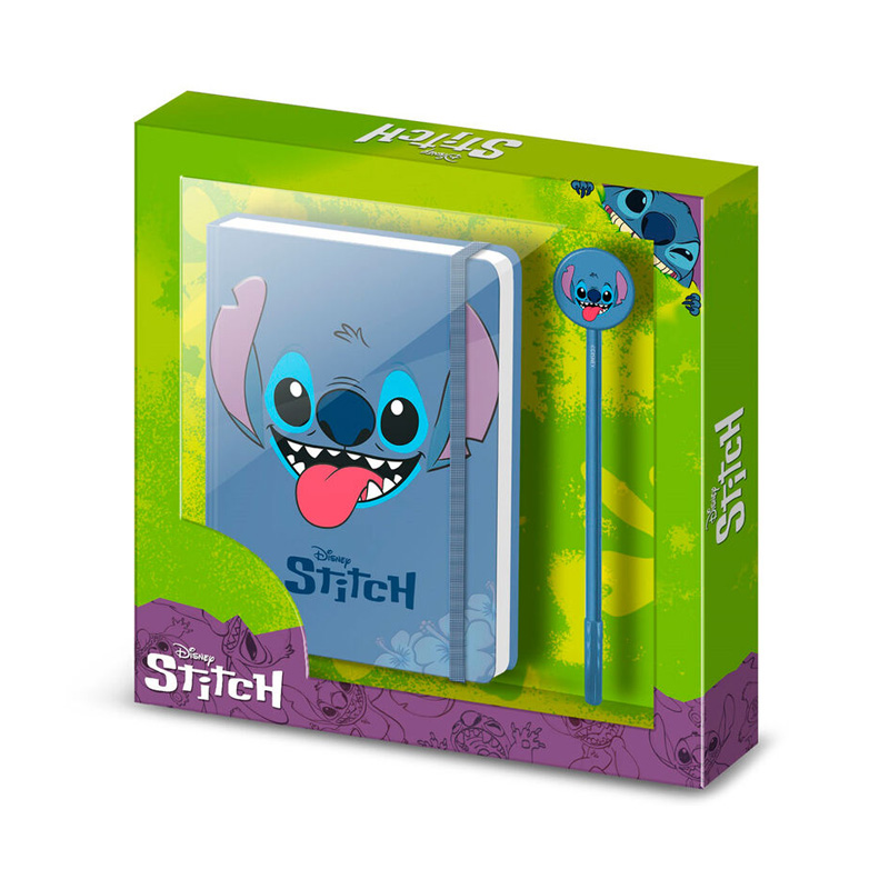 Distribuidor mayorista de Set diario c/bolígrafo Stitch Disney - azul
