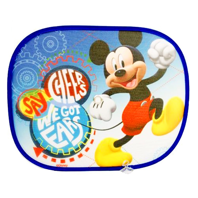 Distribuidor mayorista de 2 parasoles laterales Mickey Mouse Say Cheers We Got Ears