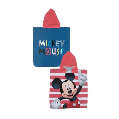 Distribuidor mayorista de Poncho con capucha toalla microfibra Mickey Mouse