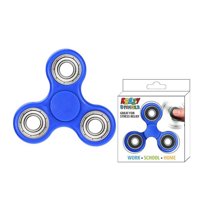 Distribuidor mayorista de Peonza de dedo Krazy Spinner antiestrés - colores surtidos