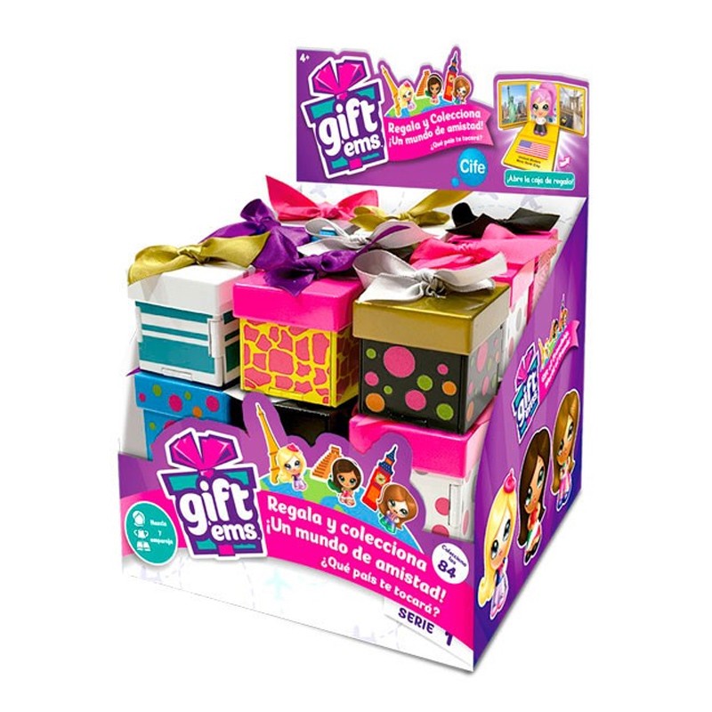 Distribuidor mayorista de Cajitas sorpresa Gift 'Ems serie 1