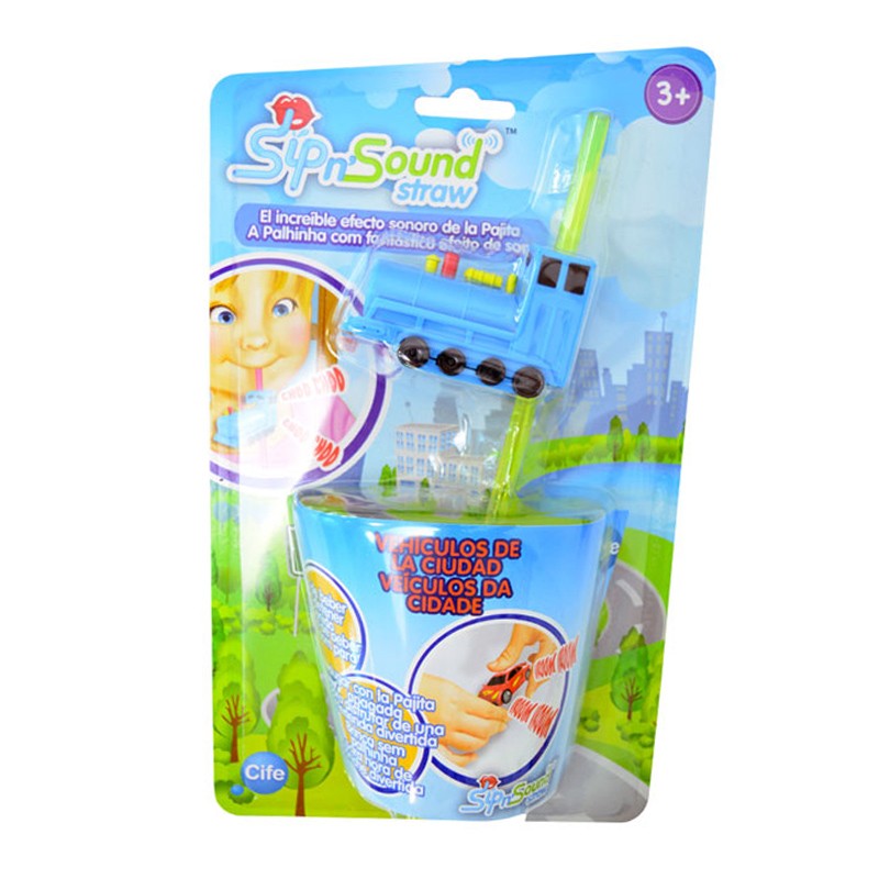 Distribuidor mayorista de Pajitas con sonido Sip n Sound Vehículos de Ciudad