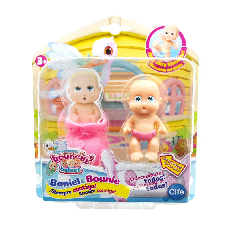 Figura recién nacidos Baniel & Bounie Bouncin' Babies - Bounie Sorprendido