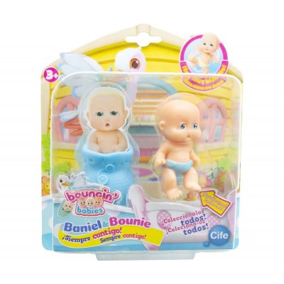Figura recién nacidos Baniel & Bounie Bouncin' Babies - Baniel Bostezando