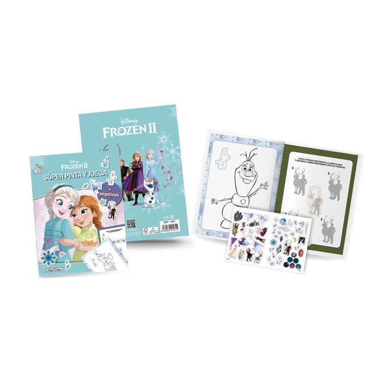 Libros súper pinta y juega Frozen II Disney