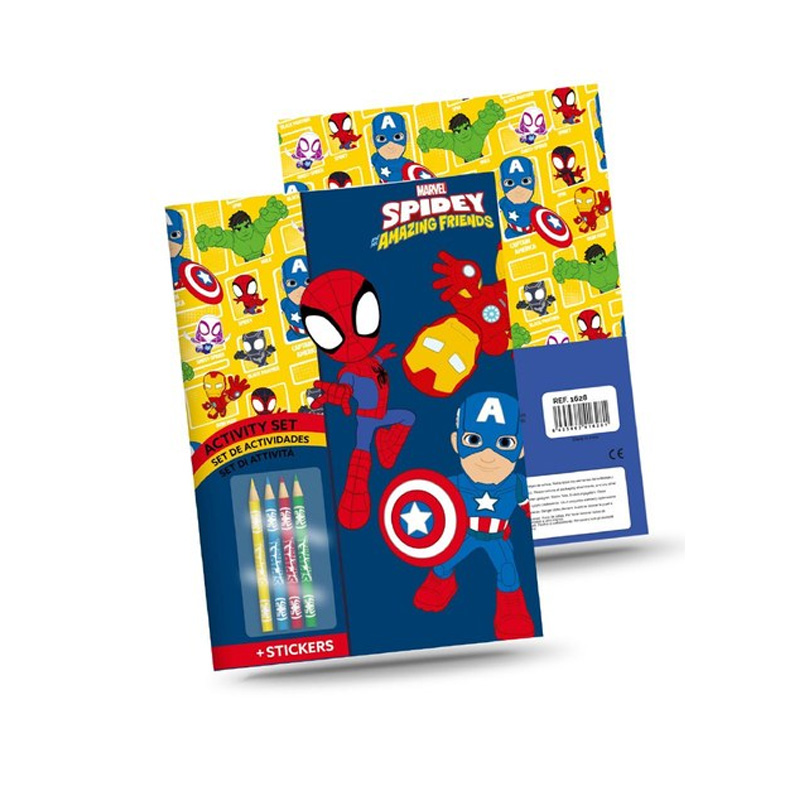 Set de actividades c/pegatinas Spidey and Amazing Friends