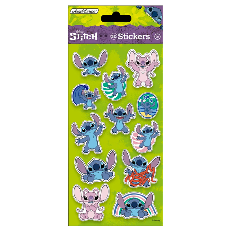 Pegatinas 3D Stitch