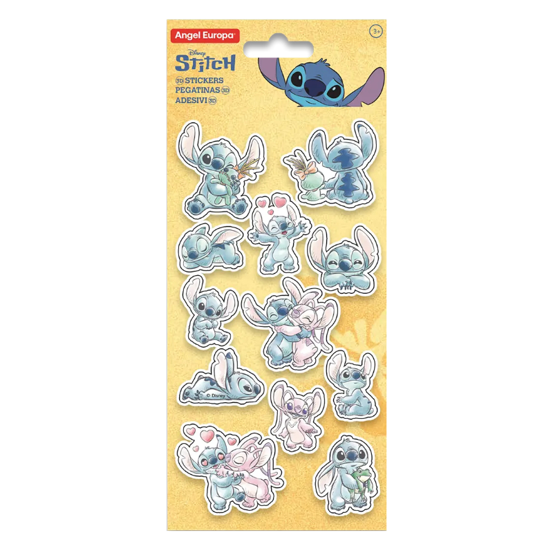 Pegatinas 3D Stitch 2360
