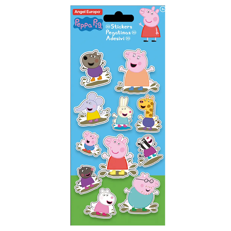 Pegatinas 3D Peppa Pig