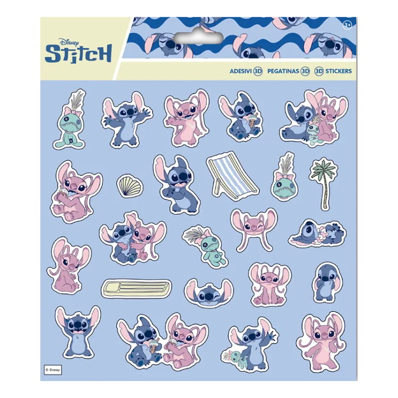 Pegatinas 3D Stitch 2369