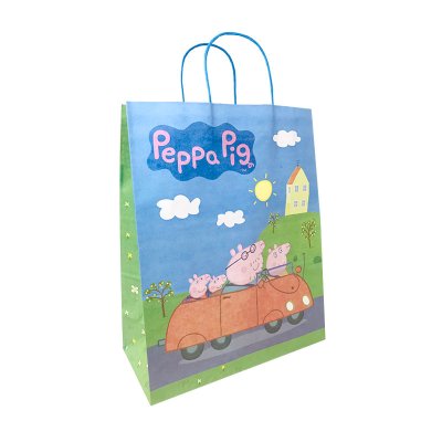 Bolsa de regalo grande Peppa Pig 40cm