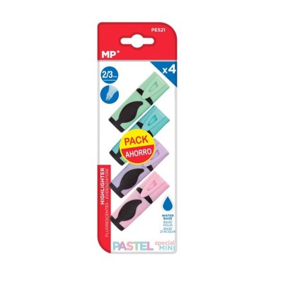 Wholesaler of Set 4 mini marcadores pastel