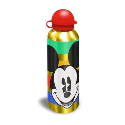 Botella aluminio Mickey Mouse 500ml - amarillo