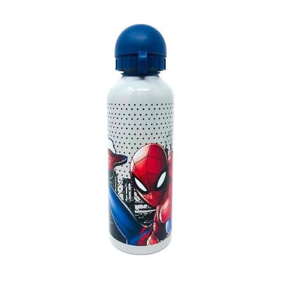 Botella aluminio Spiderman Marvel 500ml - gris