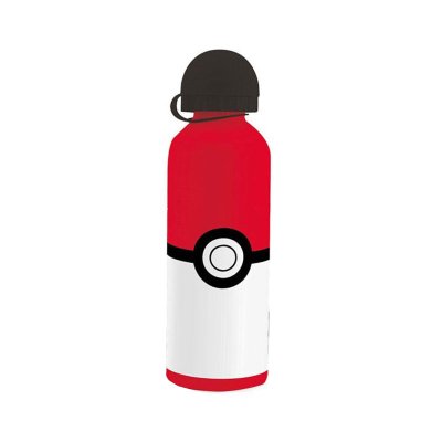 Botella aluminio 500ml Pokémon - rojo
