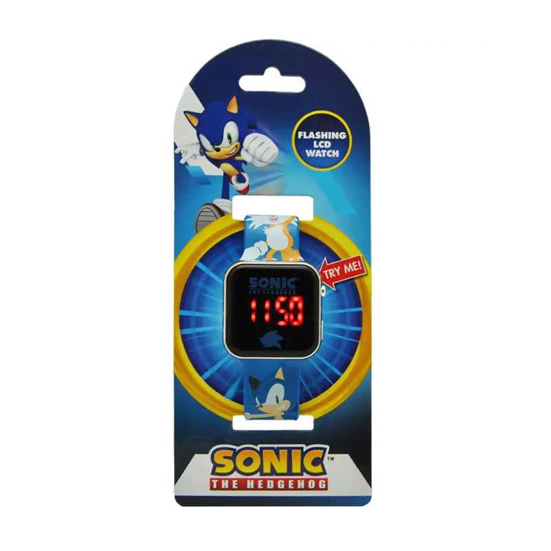 Reloj LED Sonic El Erizo - modelo 2