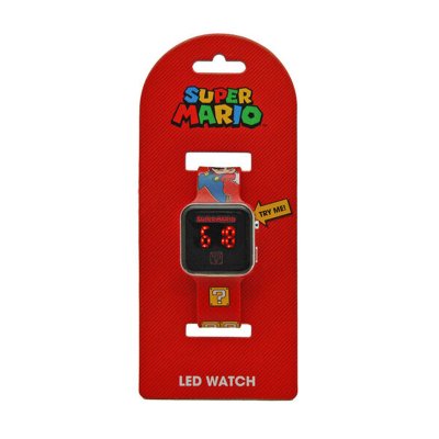 Reloj LED Super Mario