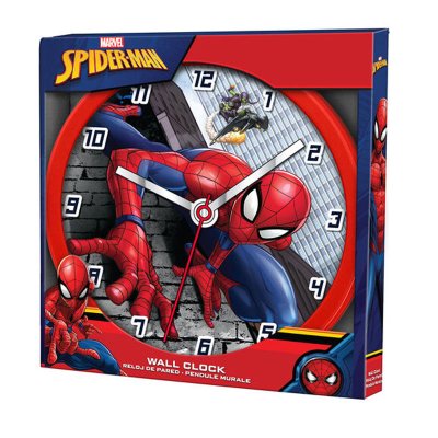 Reloj de pared Spiderman