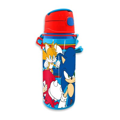 Botella robot pop up 600ml Sonic The Hedgehog