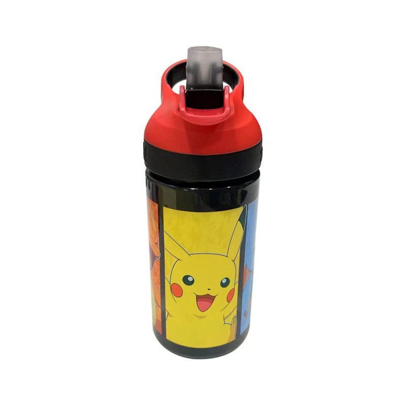 Botella plástico Flip 437ml Pokémon