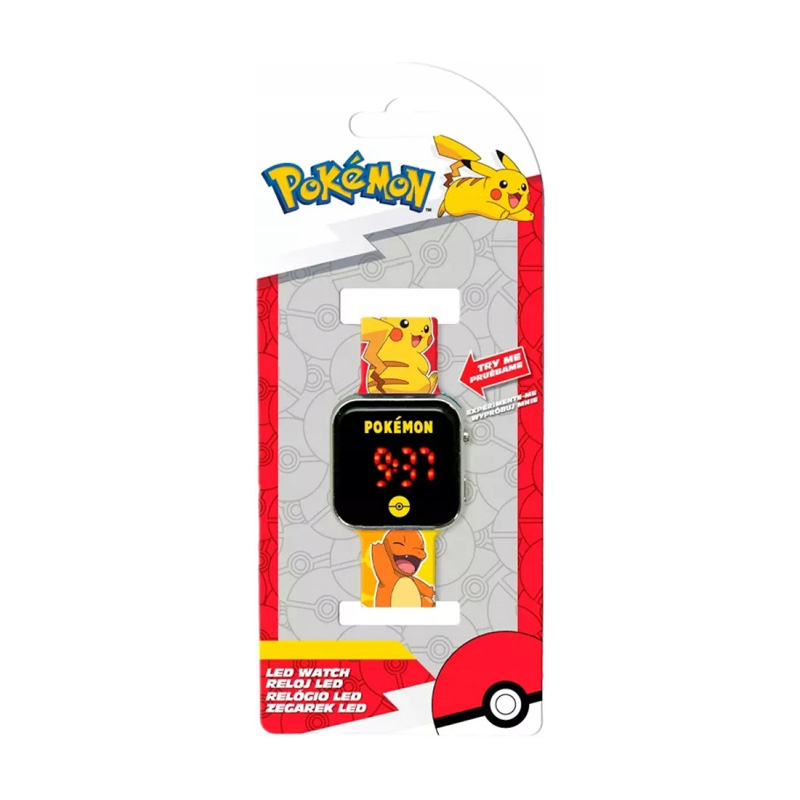 Reloj LED Pokémon Pikachu